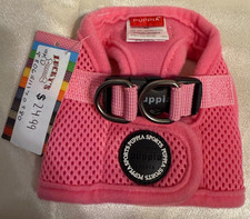 PUPPIA SOFT VEST HARNESS B XS Pink Mesh Dog Harness PAHA-AH305