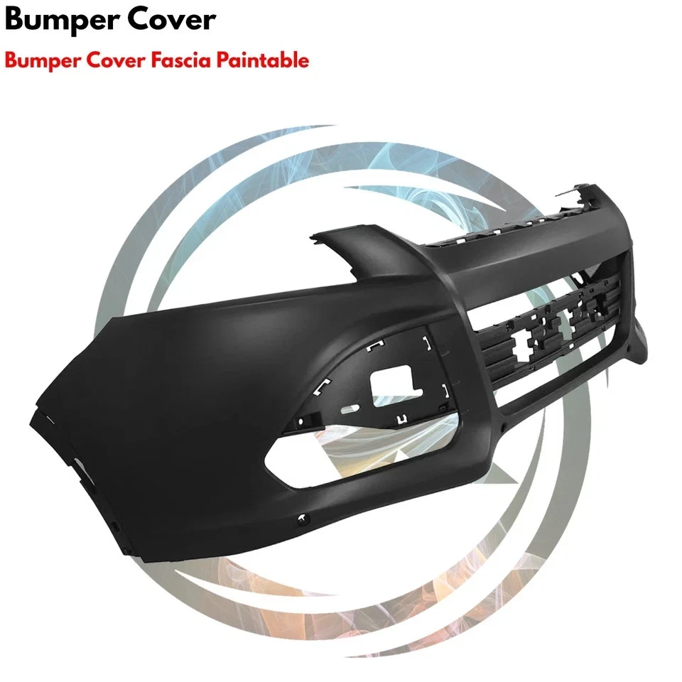 Kit de montaje de cubierta de parachoques delantero fascia y luz antiniebla para Ford Escape 2013-2016 Foto 3 de 4