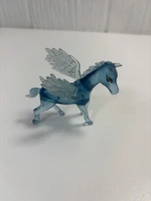 Translucent Flying Horse Pegasus Jaru Toy Pony Blue