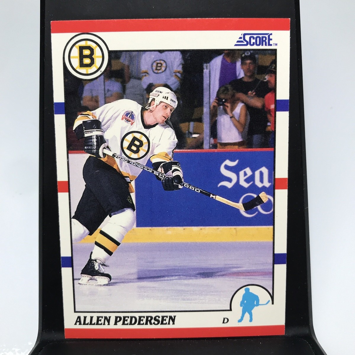 1990-91 Score Canadian Allen Pedersen Boston Bruins #181 | eBay
