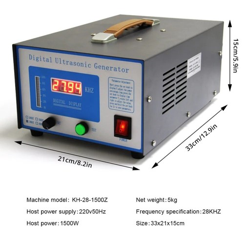 Soldadora ultrasónica de plástico 1500 W Soldadora por puntos de plástico Soldadura ultrasónica - Imagen 2 de 6