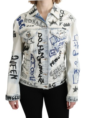 DOLCE \u0026 GABBANA Jacket White Jeans 