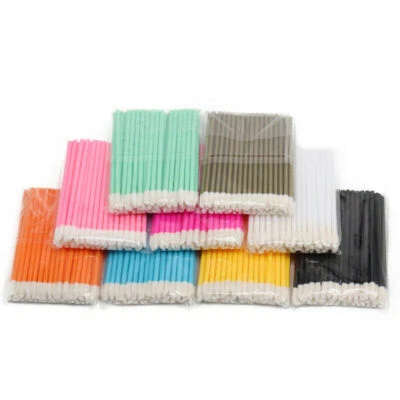 LITTLE PURPLE TREE 50 Disposable Lip Brush Gloss Wands Applicator Lipstick Makeup Tool Cosmetic