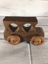 HANDMADE Wooden Toy Truck Vintage 1978 Gulls Buoys WCC