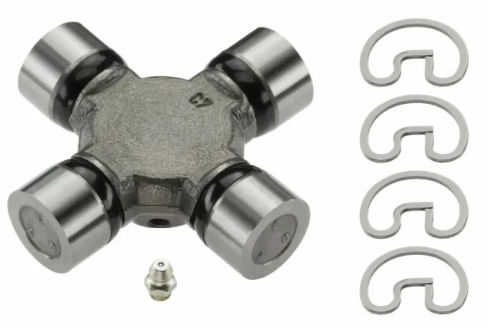 3 Driveshaft Universal Joints MOOG Premium RWD/4WD Greasable - Image 2 of 4