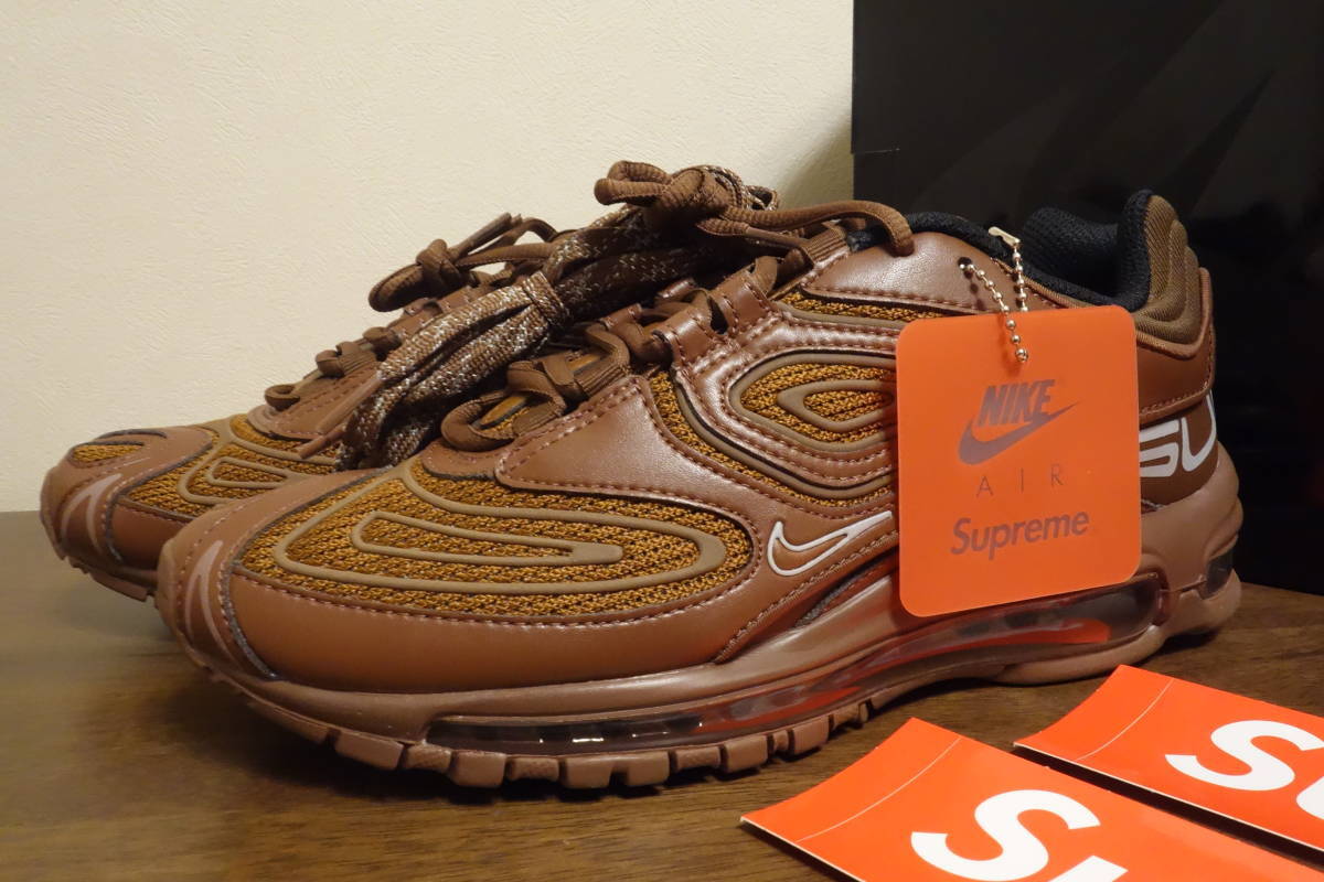 通常 1本タイプ Supreme × Nike Air Max 98 TL SP Brown 28.5cm - シューズ