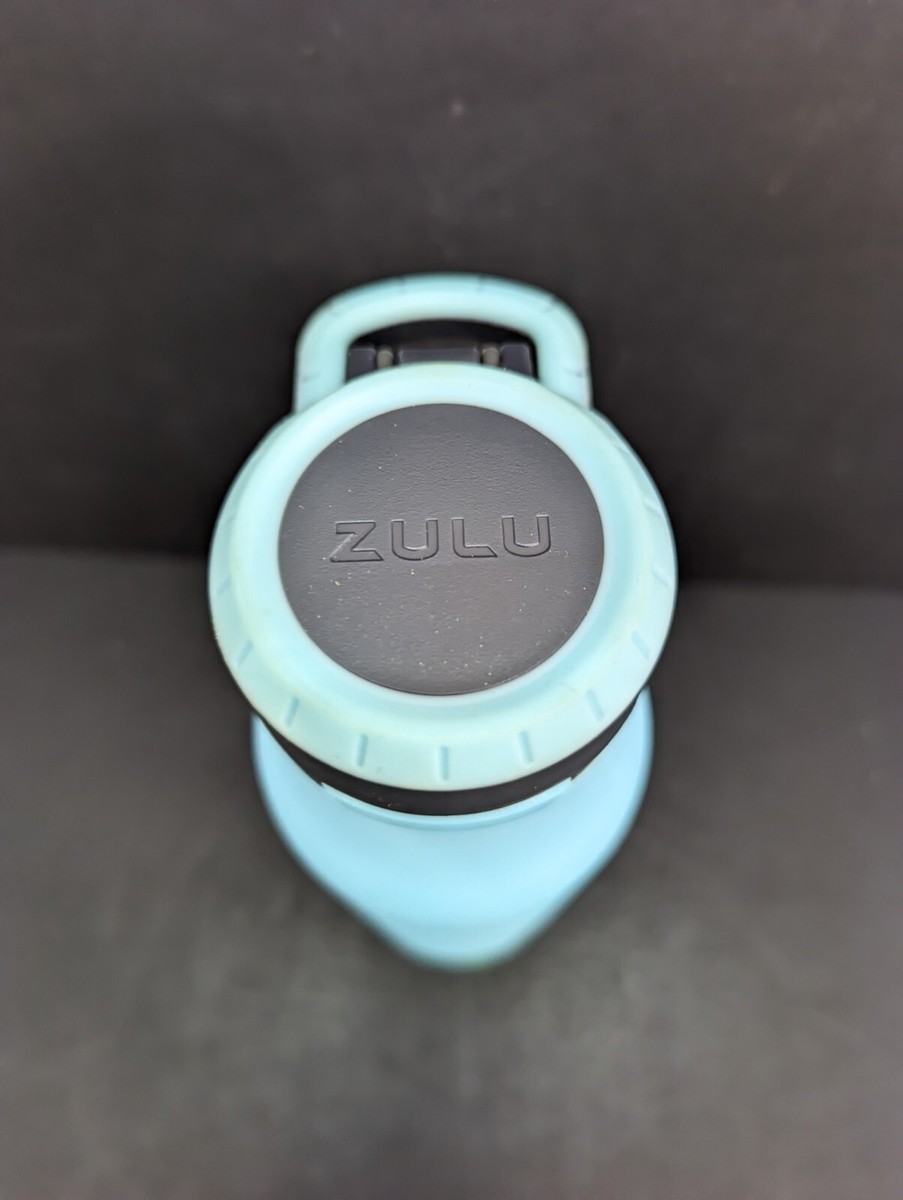 Zulu Borraccia Termica In Acciaio Inox 24oz (2 Pezzi) Con 2 Coperchi Extra Inclusi - Foto 4