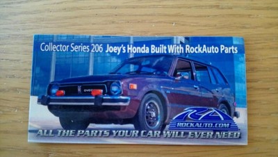 ROCKAUTO ROCK AUTO Collector Series 206 