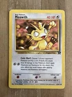 Meowth 62/82 Common Team Rocket Pokemon TCG Vintage 2000 WOTC HP