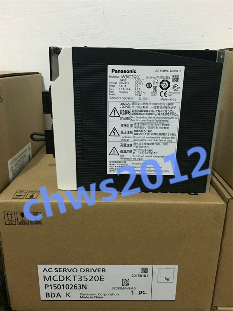1 PCS NEW IN BOX Panasonic Servo Driver 750W MCDKT3520E | eBay