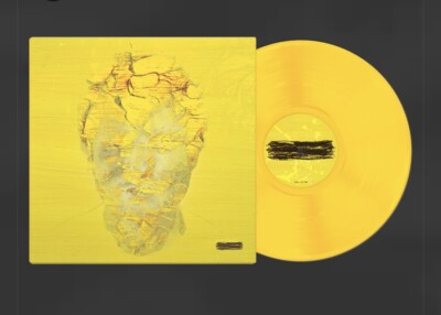 Ed Sheeran - - (Subtract) Colored Vinyl, Yellow  Cover Not Mint 
