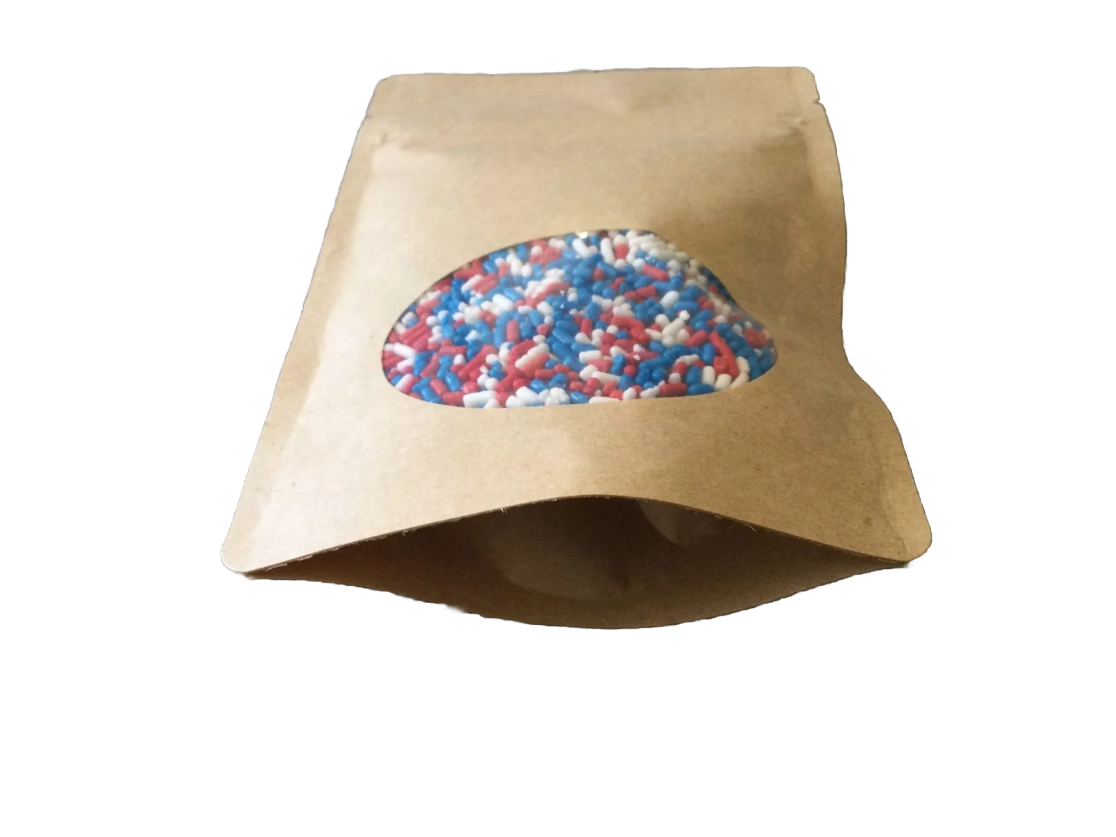 Red, White & Blue Sprinkles Cupcake Cake Candy Topping