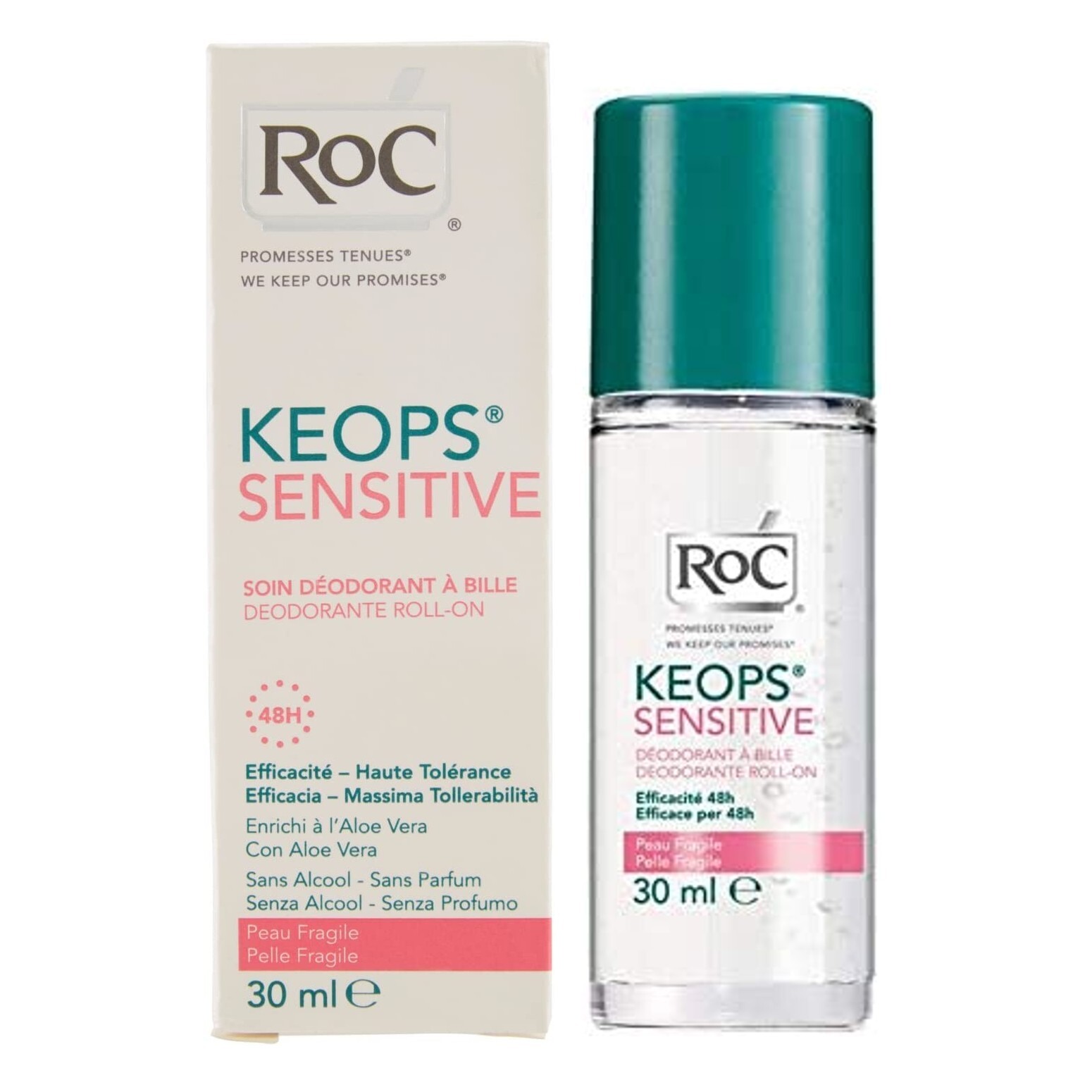Keops Sensitive by RoC 30ml Deodorant Roll On Women