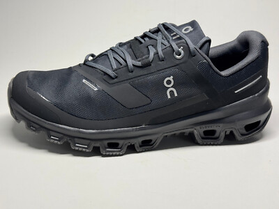 On Schuhe Damen Cloudventure Waterproof WP Sneaker 32.99249 Black Sportschuhe