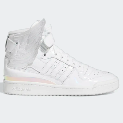 Adidas X Jeremy Scott Forum Hi Wings 4.0 Shoes 'Opal White