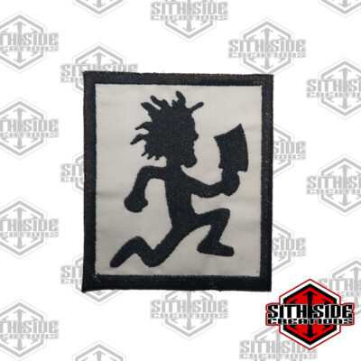 Icp Patch Icp Hatchet Man Outline INSANE CLOWN POSSE HATCHETMAN