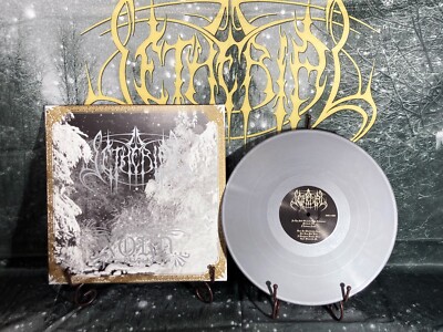 SETHERIAL Nord LP Silver Vinyl and Poster Flag Dark Funeral Enthroned Marduk