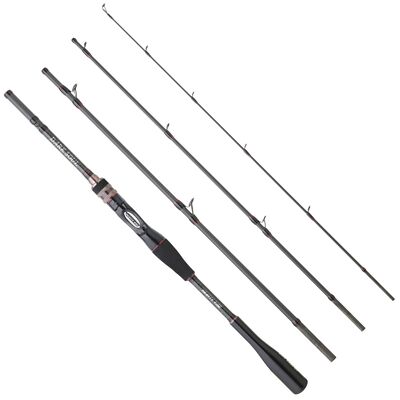 Hearty Rise Dark Soul Travel Casting 2,30m 20-80g - Reiserute, Baitcastrute Rute