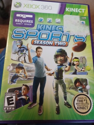 Kinect Sports: Season Two (Microsoft Xbox 360, 2011) Complete
