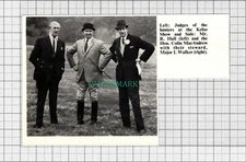 C5060) Kelso Horse Show Hon Colin MacAndrew Major I Walker - 1971 Clip