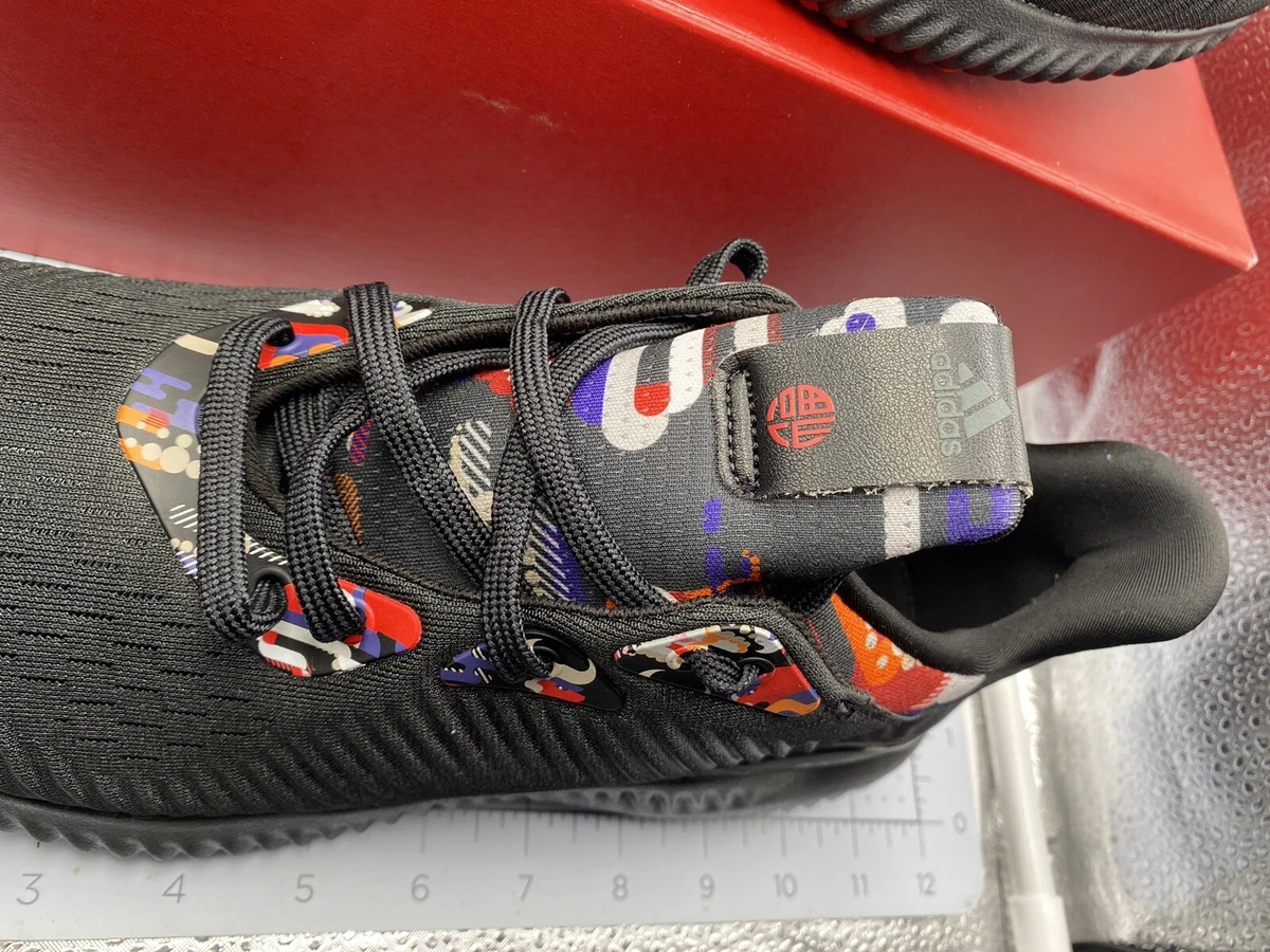 ADIDAS ALPHABOUNCE 1 CHINESE NEW YEAR BLACK SCARLET SIZE UK