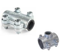  Dichtungsschelle Gebo Reparaturschelle Dichtschelle Temperguss