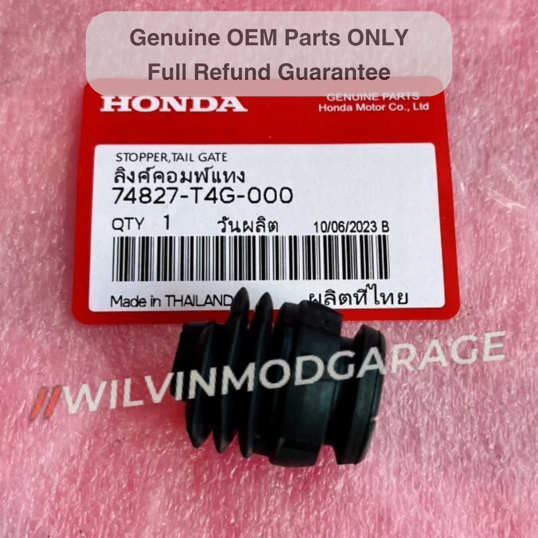 Genuine OEM Tail Gate Stopper Rubber 74827-T4G-000 Fits Honda JAZZ