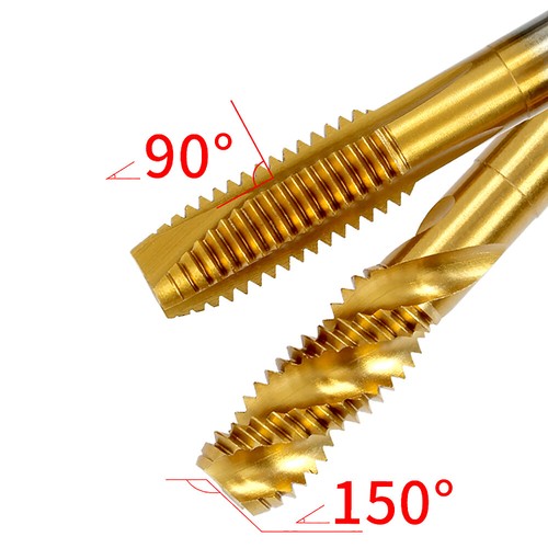 HSS Machine Thread Tap M2-M12 Self-tapping Tap Straight/Spiral Slot Thread Drill - Picture 7 of 56