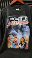 WCW REVENGE  ON A SHAKA HEAVYWEIGHT GARMET DYED T SHIRT "MODERN"