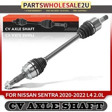 Front Left Driver Side CV Axle Assembly for Nissan Sentra 2020-2023 391016LB0A
