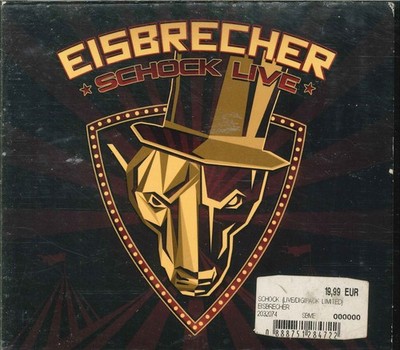 EISBRECHER ''Schock Live'' 2CD-Album (Digipak)