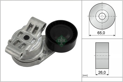 INA 534 0308 10 Spannarm Keilrippenriemen Ø65mm für FORD TRANSIT TOURNEO FB