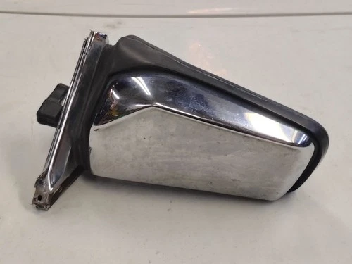 1977 - 1982 Mercedes Benz 300D Left Driver Side Manual Lever Door Mirror Chrome