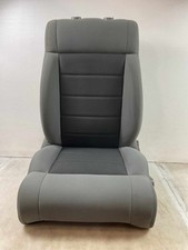 Jeep Jk Jku Wrangler 4 Door Driver Side Grey Cloth Front Seat 2007-2010 145842
