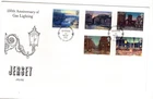 1981 JERSEY - GAS LIGHTING 150th ANNIVERSARY FDC FROM COLLECTION K48
