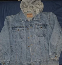 Oscar Jeans Men's Denim Trucker Jacket 2XL Sherpa