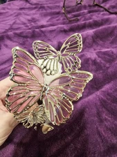 Butterflies Iridescent Wallflower Night Light Plug-In Bath & Body Works