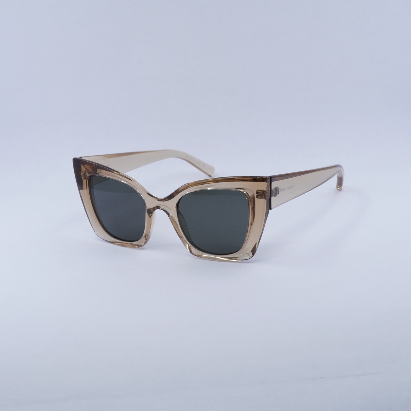 Occhiali da sole SAINT LAURENT SL552 006 nudi grigio 51 22 145 nuovi