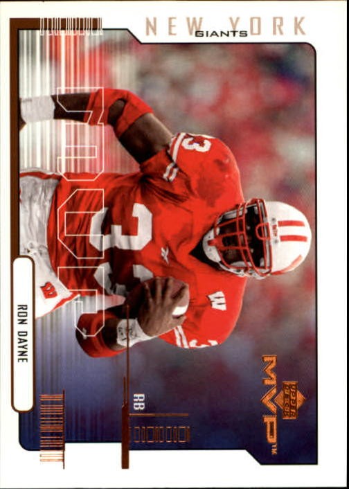 2000 Upper Deck MVP #199 Ron Dayne RC - FB