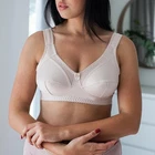 Plus Size Bra Wireless Bra for Women No Underwire Full Coverage Bra Wirefree Bra