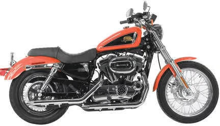 Paughco 1 3/4 pol. Cachimbos esportivos - 40 pol. - Motocicleta de rua cromada - Imagem 2 de 4