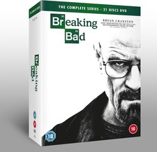 BREAKING BAD 1-5 2008-2013: COMPLETE Drama TV Seasons Series  - NEW Eu Rg2 DVD 
