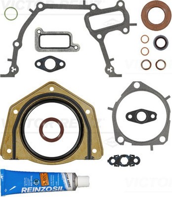 VICTOR REINZ Dichtungssatz Kurbelgehäuse 08-39648-01 für OPEL CHEVROLET P10 SAAB