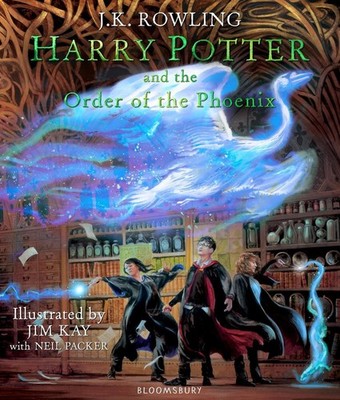 Harry Potter and the Order of the Phoenix: Illustrated Edition by J.K. Rowling H