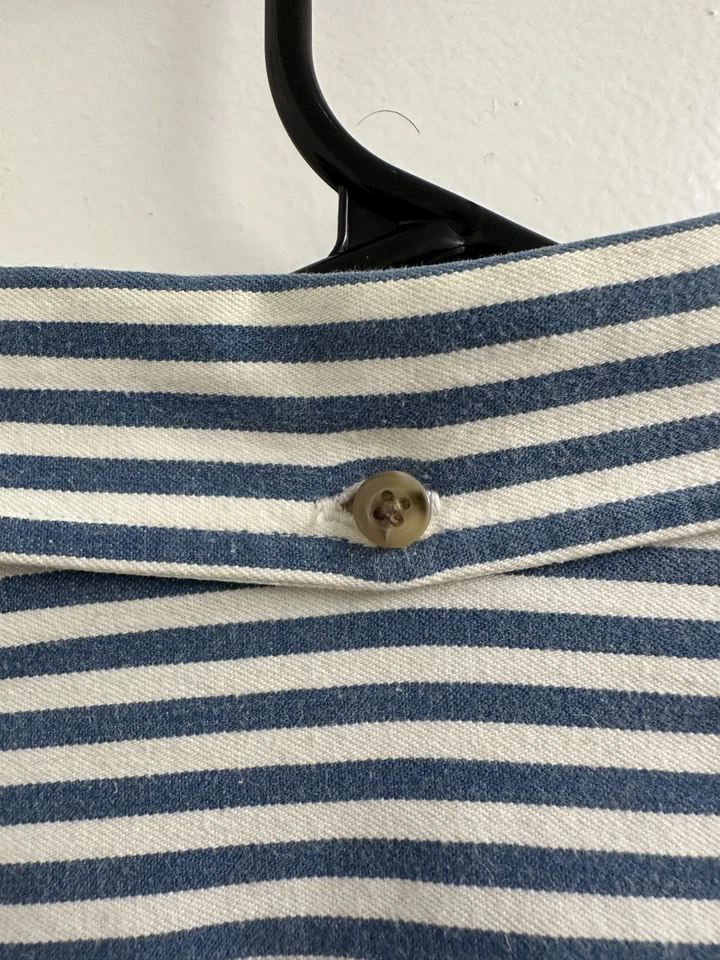 Vintage Supreme Rayas Abotonadas Talla L Foto 2 de 4