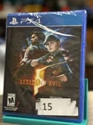 Sealed Capcom Resident Evil 5 - PS4 - Shooter - New / Sealed
