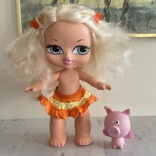 BRATZ BIG BABYZ SUN TIME Cloe and Pet Pig Angle, Brush
