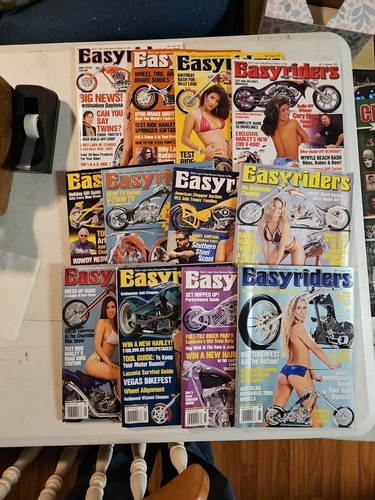 Easyriders Magazin, komplett 2005 alle 12 Ausgaben. Motorrad Zeitschriften