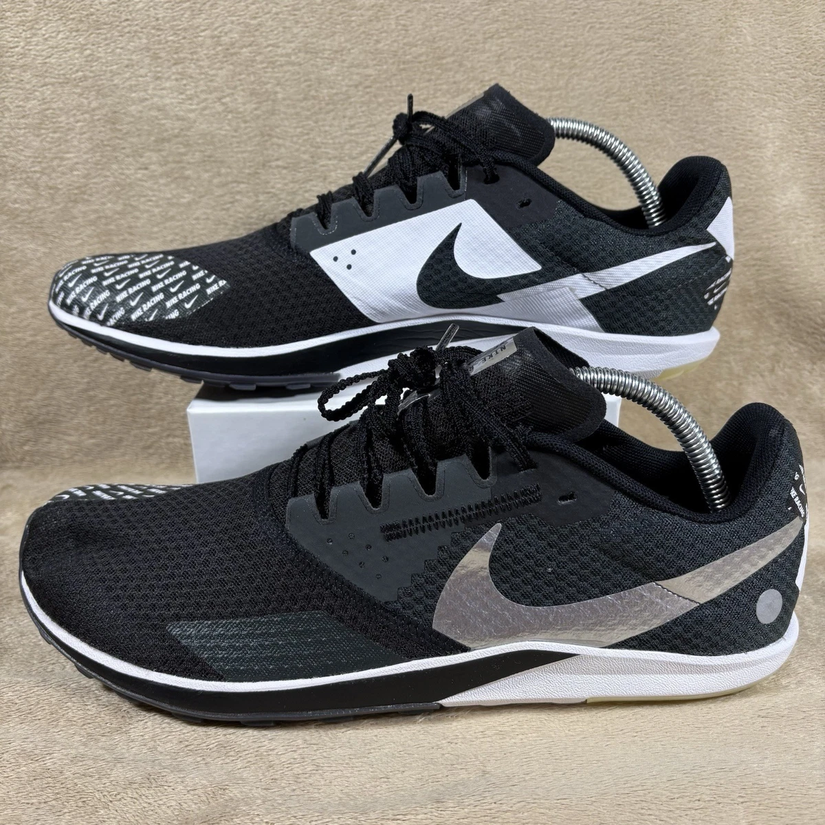 Nike Zoom Rival‎ XC6 Black 9.5 Metallic Silver Cross-Country Spike Track Shoes Nike Rival XC 6 Cross-Country Spikes DX7999-001, Barbados | Ubuy main image 4