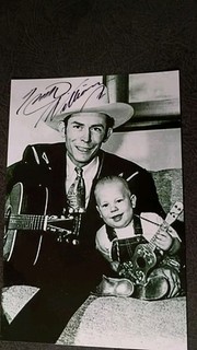 HANK WILLIAMS JR Hand Signed Autograph Photo LEGEND COUNTRY SINGER